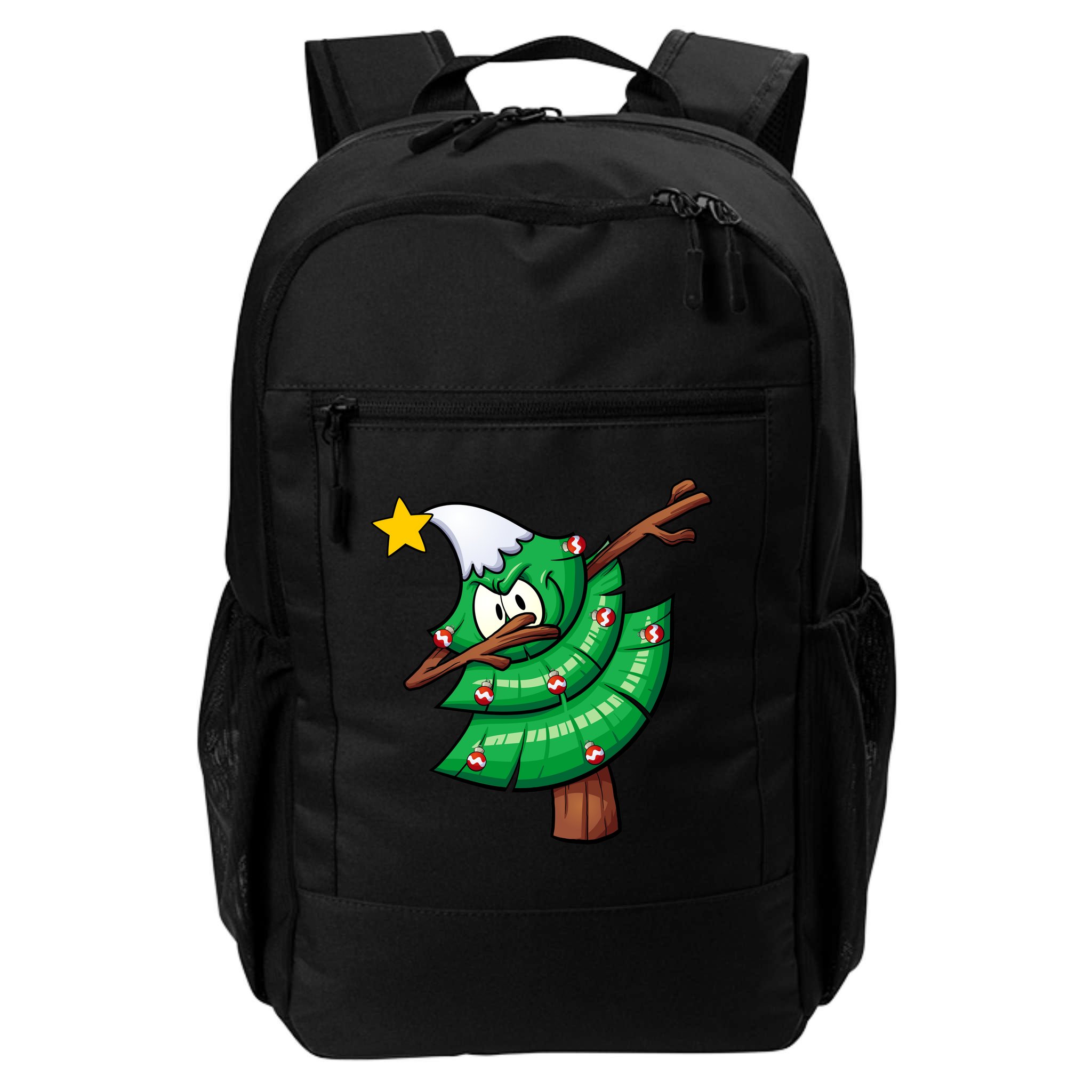 Dabbing Christmas Tree Backpack
