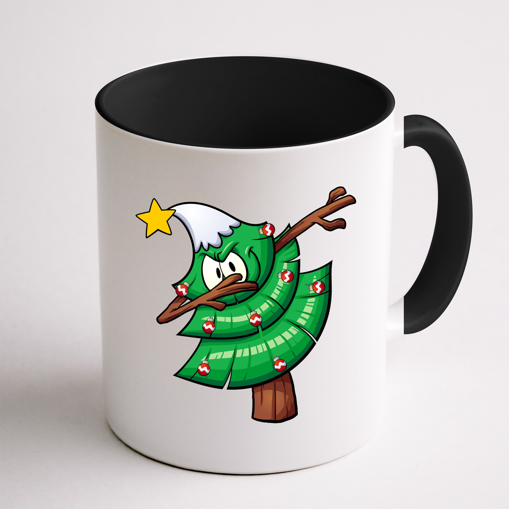 Dabbing Christmas Tree Mug