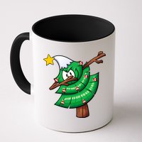 Dabbing Christmas Tree Mug