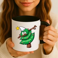 Dabbing Christmas Tree Mug