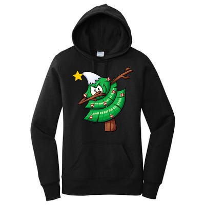 Dabbing Christmas Tree Women's Pullover Hoodie