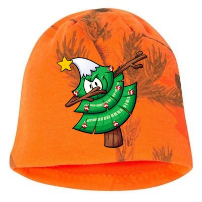 Dabbing Christmas Tree Kati - Camo Knit Beanie