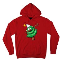 Dabbing Christmas Tree Hoodie