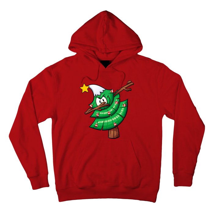 Dabbing Christmas Tree Hoodie