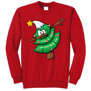 Dabbing Christmas Tree Sweatshirt