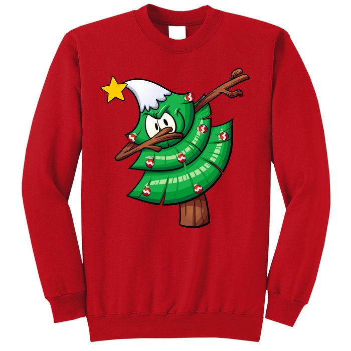 Dabbing Christmas Tree Sweatshirt