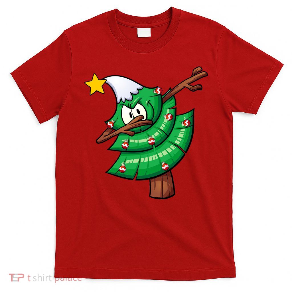 Dabbing Christmas Tree T-Shirt