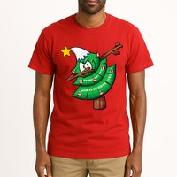 Dabbing Christmas Tree Tall T-Shirt