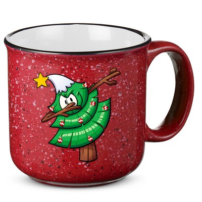 Dabbing Christmas Tree 15oz Campfire Ceramic Mug