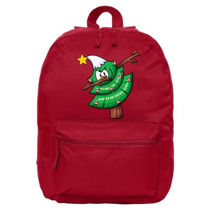 Dabbing Christmas Tree 16 in Basic Backpack