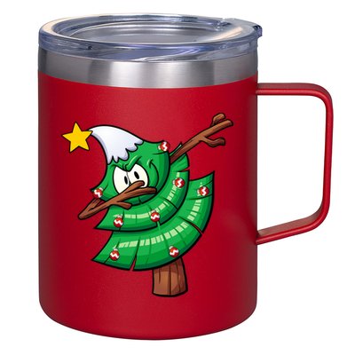 Dabbing Christmas Tree 12oz Stainless Steel Coffee Mug