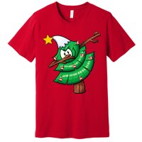 Dabbing Christmas Tree Premium T-Shirt