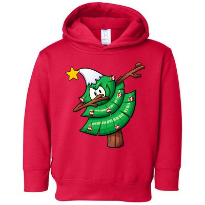 Dabbing Christmas Tree Toddler Hoodie