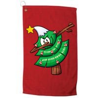 Dabbing Christmas Tree Golf Towel