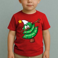 Dabbing Christmas Tree Toddler T-Shirt