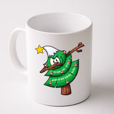 Dabbing Christmas Tree Coffee Mug