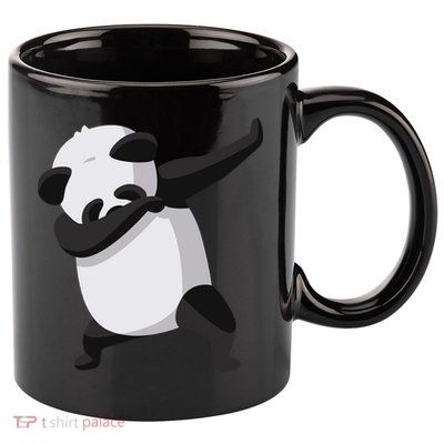 Dabbing Dab Panda 11oz C Handle Ceramic Mug