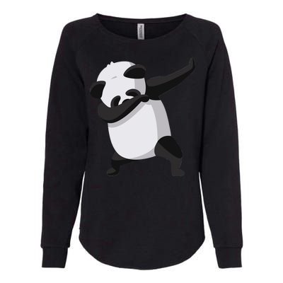 Dabbing Dab Panda Womens California Wash Sweatshirt