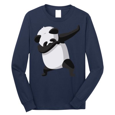 Dabbing Dab Panda Long Sleeve Shirt