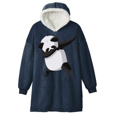 Dabbing Dab Panda Hooded Wearable Blanket