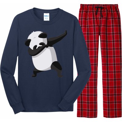 Dabbing Dab Panda Long Sleeve Pajama Set