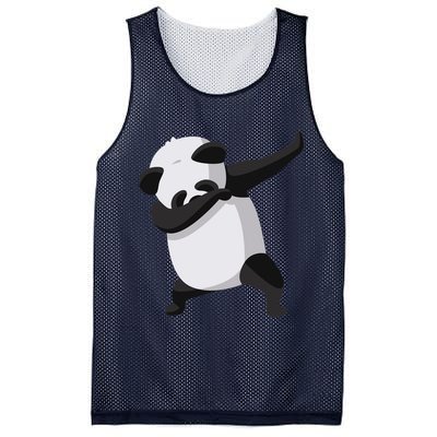 Dabbing Dab Panda Mesh Reversible Basketball Jersey Tank