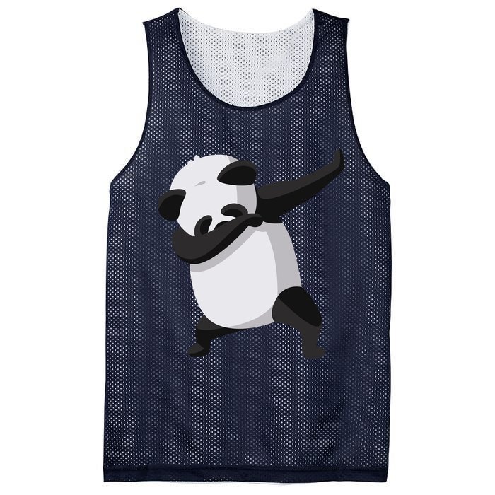 Dabbing Dab Panda Mesh Reversible Basketball Jersey Tank