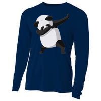 Dabbing Dab Panda Cooling Performance Long Sleeve Crew