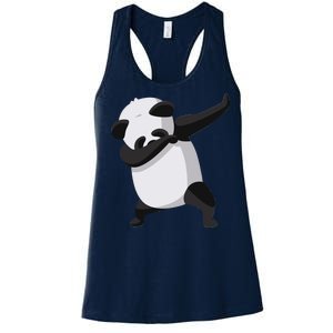 Dabbing Dab Panda Women's Racerback Tank