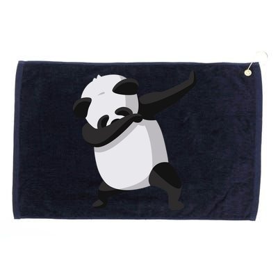 Dabbing Dab Panda Grommeted Golf Towel