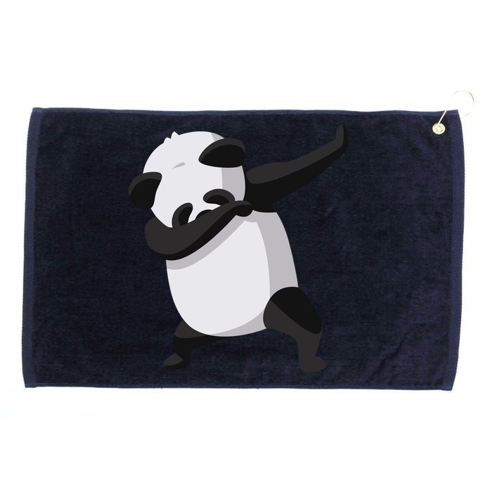 Dabbing Dab Panda Grommeted Golf Towel