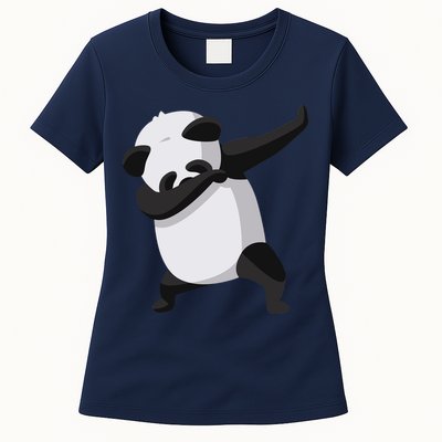 Dabbing Dab Panda Womens T-Shirt