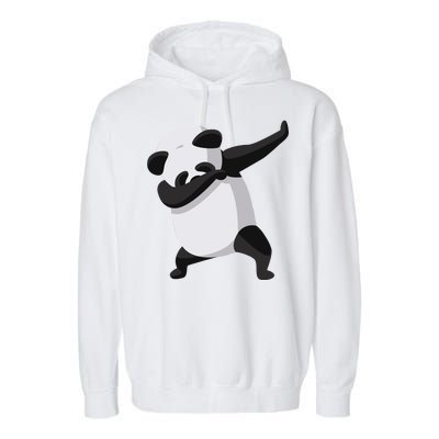 Dabbing Dab Panda Garment-Dyed Fleece Hoodie