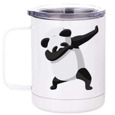 Dabbing Dab Panda 12 oz Stainless Steel Tumbler Cup