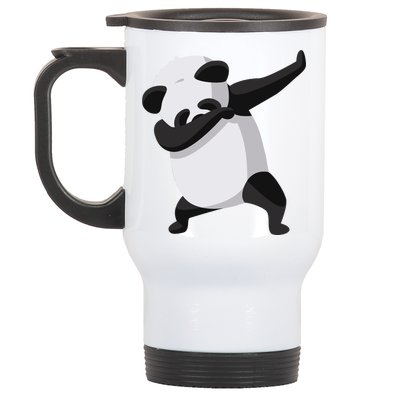 Dabbing Dab Panda Stainless Steel Travel Mug