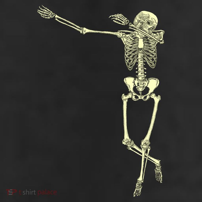 Dabbing Dab Skeleton 11oz C Handle Ceramic Mug