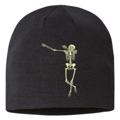 Dabbing Dab Skeleton Sustainable Beanie