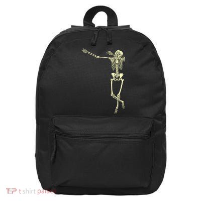 Dabbing Dab Skeleton 16 in Basic Backpack