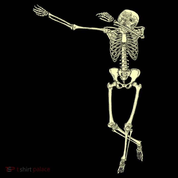 Dabbing Dab Skeleton Bag