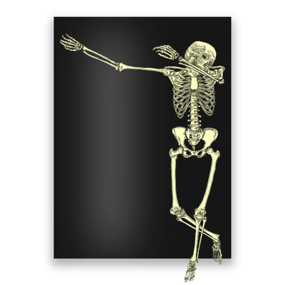 Dabbing Dab Skeleton Poster