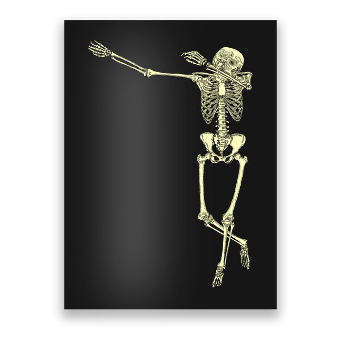 Dabbing Dab Skeleton Poster