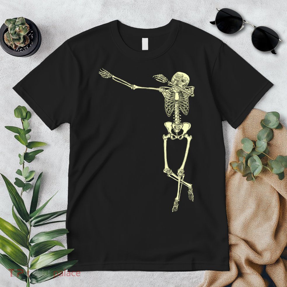 Dabbing Dab Skeleton Premium T-Shirt