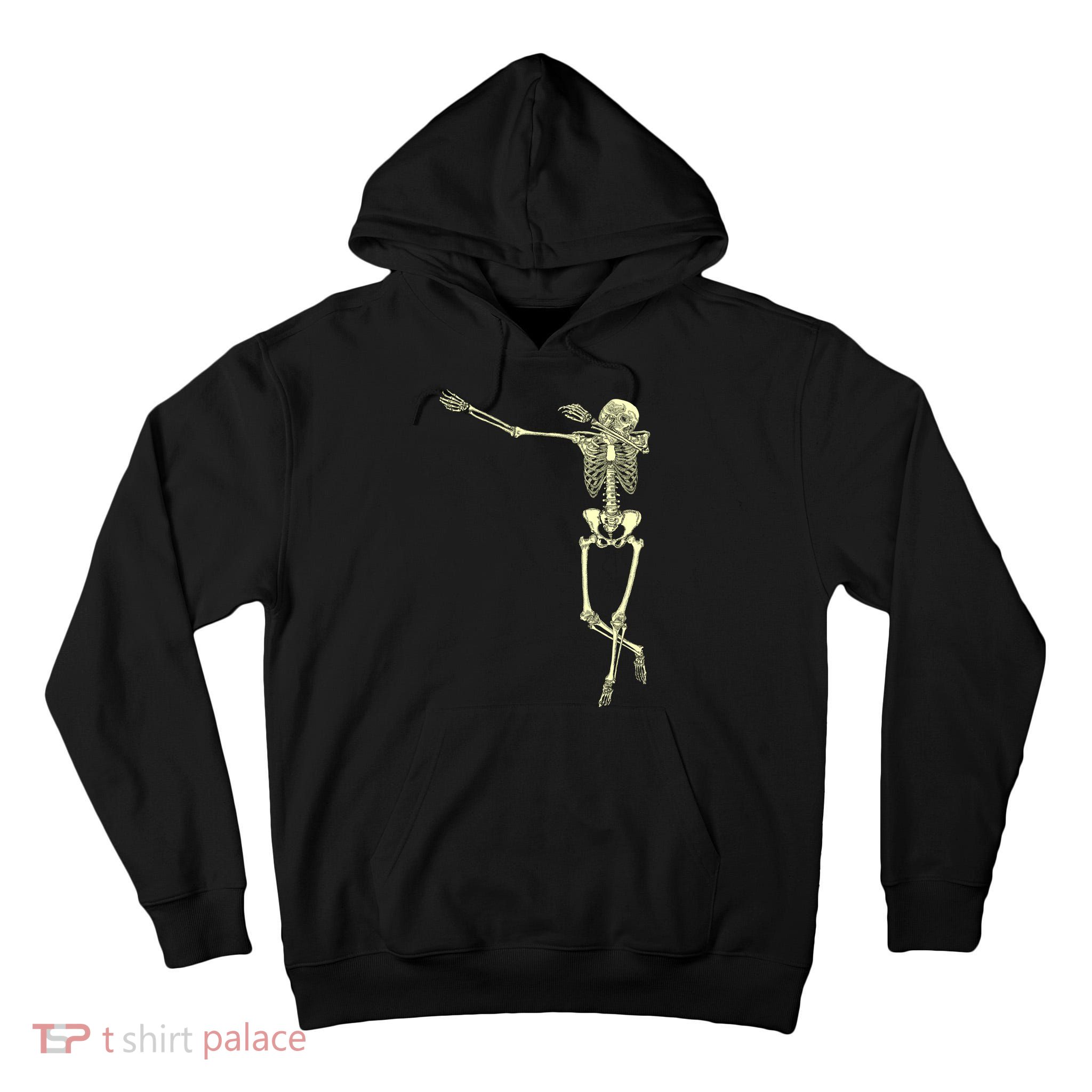 Dabbing Dab Skeleton Tall Hoodie