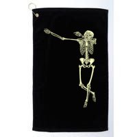 Dabbing Dab Skeleton Golf Towel