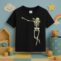 Dabbing Dab Skeleton Toddler T-Shirt
