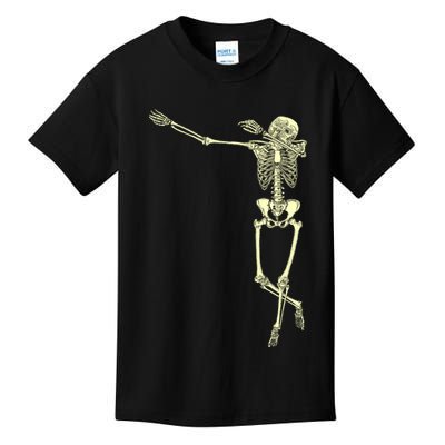 Dabbing Dab Skeleton Kids T-Shirt