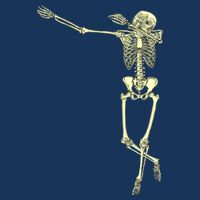 Dabbing Dab Skeleton Infant Baby Jersey Bodysuit