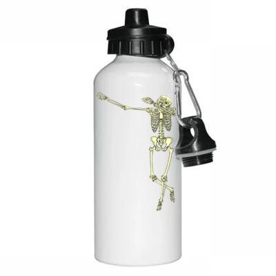 Dabbing Dab Skeleton Aluminum Water Bottle 