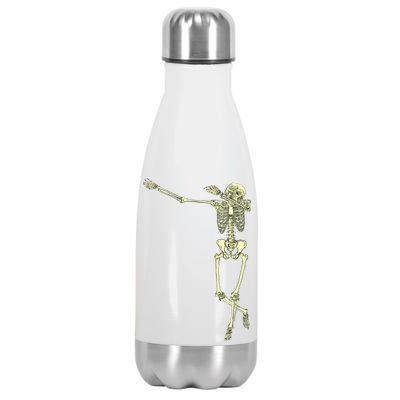 Dabbing Dab Skeleton Stainless Steel Insulated Water Bottle