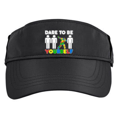 Dabbing Dare to be Yourself Autism Awareness Adult Drive Performance Visor